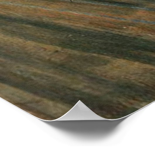 De vertoning van Edvard Munch Poster (Hoek)