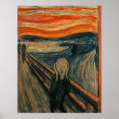 De vertoning van Edvard Munch Poster (Voorkant)