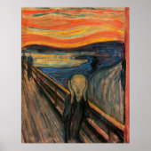 De vertoning van Edvard Munch Poster (Voorkant)