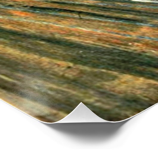 De vertoning van Edvard Munch Poster (Hoek)