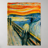 De vertoning van Edvard Munch Poster (Voorkant)