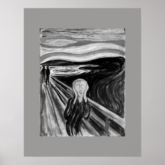 De vertoning van Edvard Munch Poster (Voorkant)