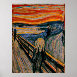 De vertoning van Edvard Munch Poster