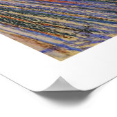 De vertoning van Edvard Munch Poster (Hoek)