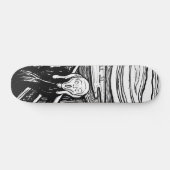 De vertoning van Edvard Munch Skateboard (Horizontaal)