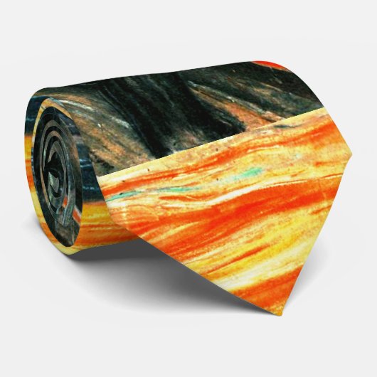 De vertoning van Edvard Munch Stropdas (Opgerold)