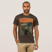 De vertoning van Edvard Munch T-shirt (Voorkant volledig)