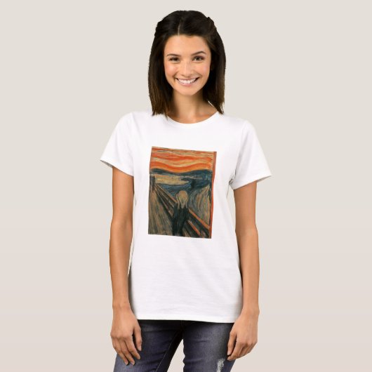 De vertoning van Edvard Munch T-shirt (Voorkant volledig)