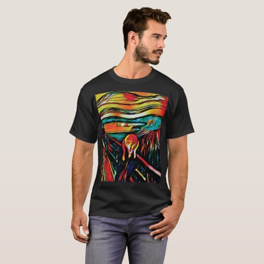 De vertoning van Edvard Munch T-Shirt (Voorkant volledig)