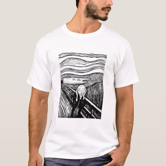 De vertoning van Edvard Munch T-shirt (Voorkant)
