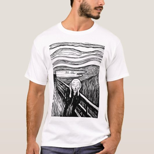 De vertoning van Edvard Munch T-shirt (Voorkant)