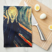 De vertoning van Edvard Munch Theedoek (Quarter Fold)