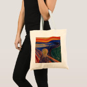 De vertoning van Edvard Munch Tote Bag (Voorkant (product))
