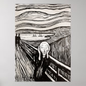 De vertoning van het Poster Edward Munch (Voorkant)
