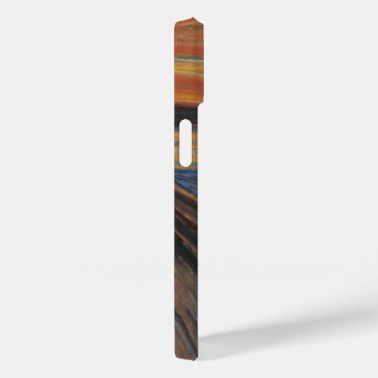 De vertoning van Munch Case-Mate iPhone Case (Achterkant / Rechts)
