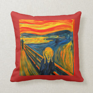 De vertoning van Munch, Fine Art Kussen