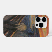 De vertoning van Munch iPhone Hoesje (Achterkant horizontaal)