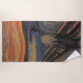 De vertoning van Munch Strandlaken (Voorkant)