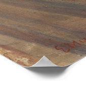 De vertoning van natuur 1893 van Edvard Munch Poster (Hoek)