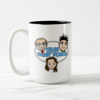 De vertoningen van de Voorzijde zelfs Grotere Mok