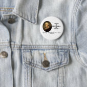 De vertraging is verkieslijk aan Fout Ronde Button 5,7 Cm (In situ)