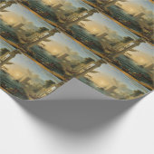De vertrek van de koningin van Sheba Cadeaupapier (Hoek)