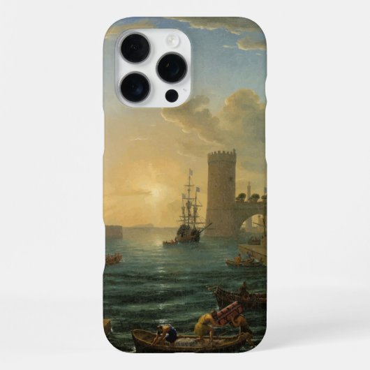 De vertrek van de koningin van Sheba iPhone Hoesje (Achterkant)