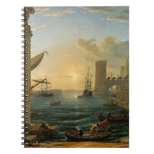 De vertrek van de koningin van Sheba Notitieboek (Voorkant)