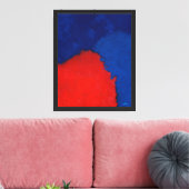De Vervaagd In Weefsel Canvas Afdruk (Insitu (Woonkamer))