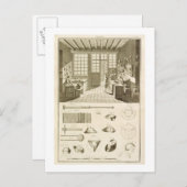 De vervaardiging van design van petten en petten u briefkaart (Voorkant / Achterkant)