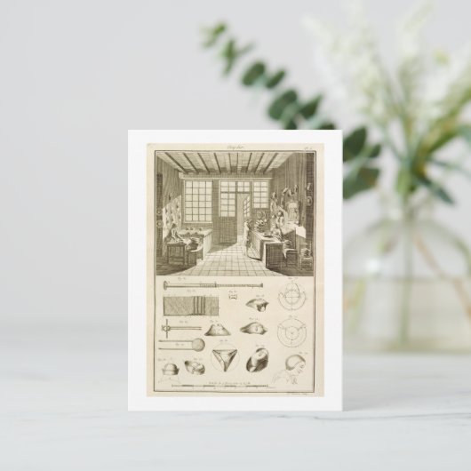 De vervaardiging van design van petten en petten u briefkaart (Staand voorkant)