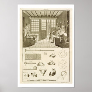 De vervaardiging van design van petten en petten u poster