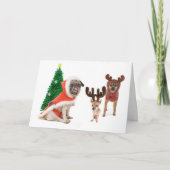 De vervangers feestdagen kaart (Voorkant)