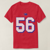 De Vervangingen Bateman Jersey FrontBack Print T-shirt (Design voorkant)