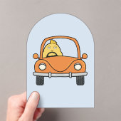 De verveelde bestuurder acryl uitnodigingen (Insitu (Draagbaar))