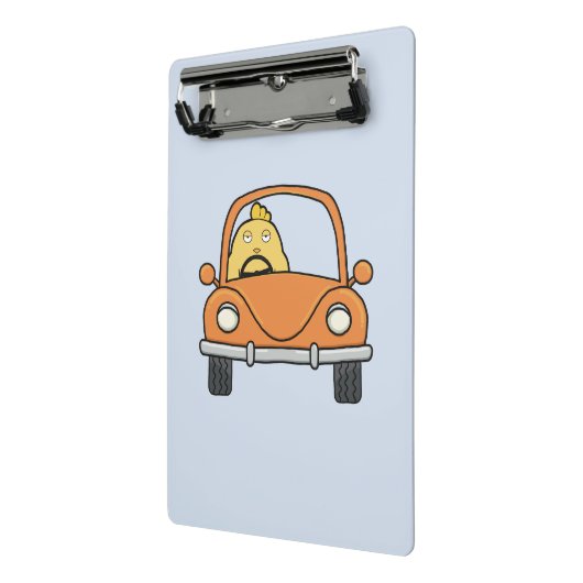 De verveelde bestuurder mini klembord (Angled2)