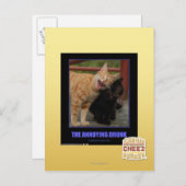 De vervelende Drink Briefkaart (Voorkant / Achterkant)