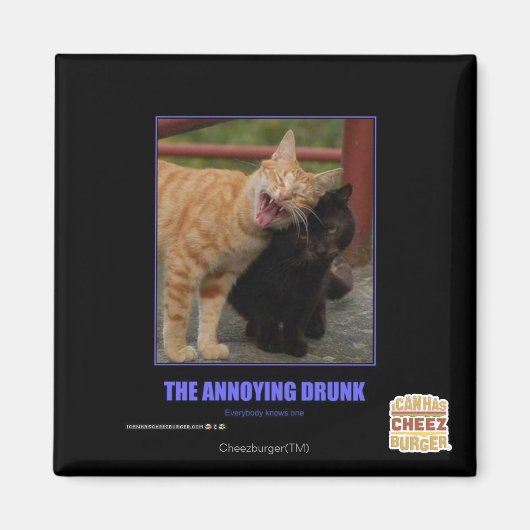 De vervelende Drink Magneet (Voorkant)