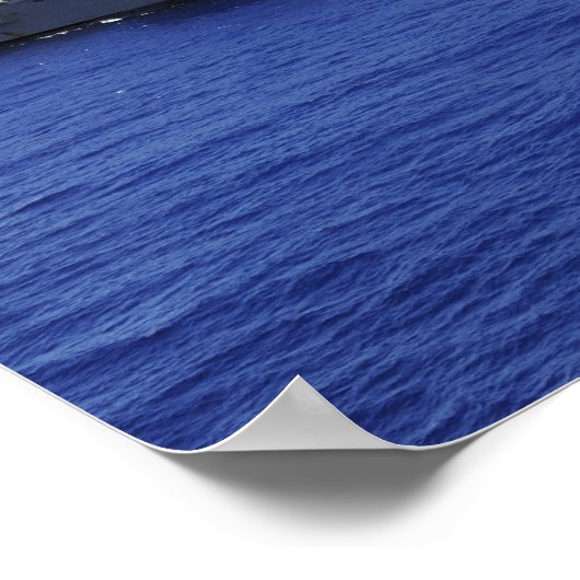 De vervoerder van het vliegtuig USS Abraham Lincol Poster (Hoek)