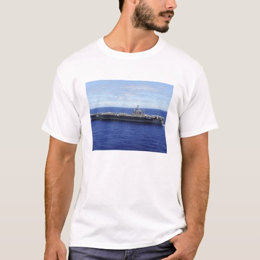 De vervoerder van het vliegtuig USS Abraham Lincol T-shirt (Voorkant)
