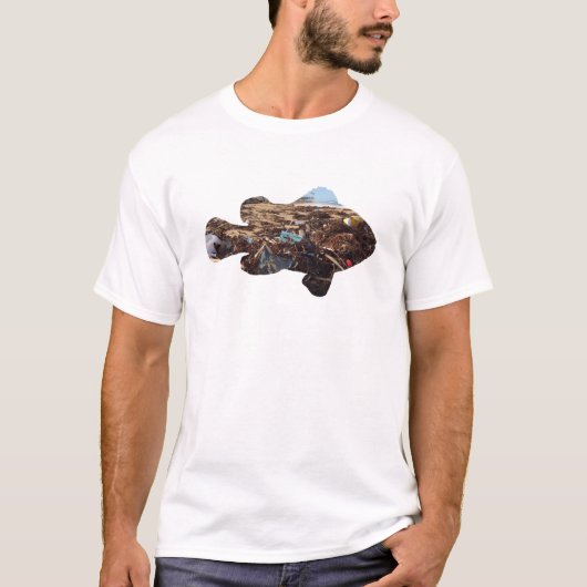 de vervuiling op aarde redden het leven van Zeeen  T-shirt (Voorkant)