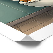 De verwende hond poster (Hoek)