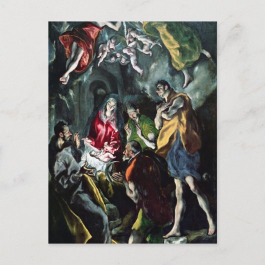 De verwerking van de schapenhouderijen briefkaart (Voorkant)