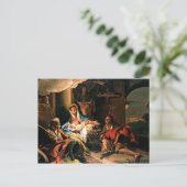 De verwerking van de schapenhouderijen briefkaart (Staand voorkant)