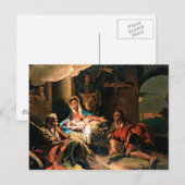 De verwerking van de schapenhouderijen briefkaart (Voorkant / Achterkant)