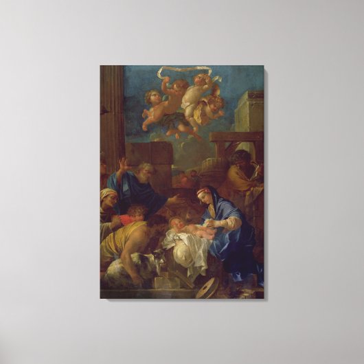 De verwerking van de schapenhouderijen canvas afdruk (Voorkant)