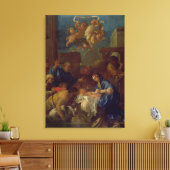 De verwerking van de schapenhouderijen canvas afdruk (Insitu (Woonkamer))