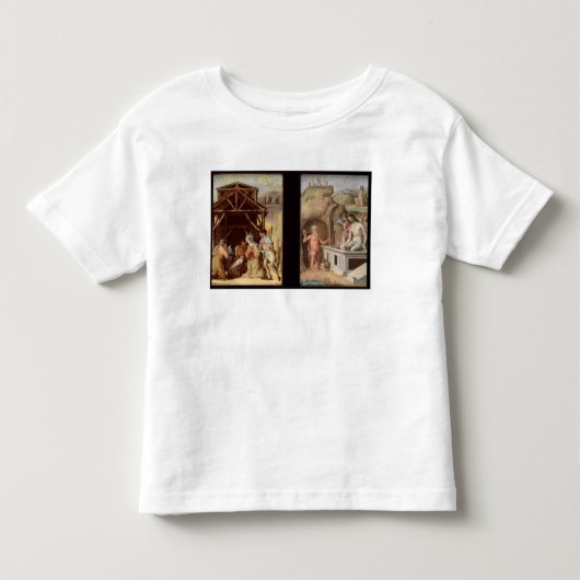 De verwerking van de schapenhouderijen kinder shirts (Voorkant)