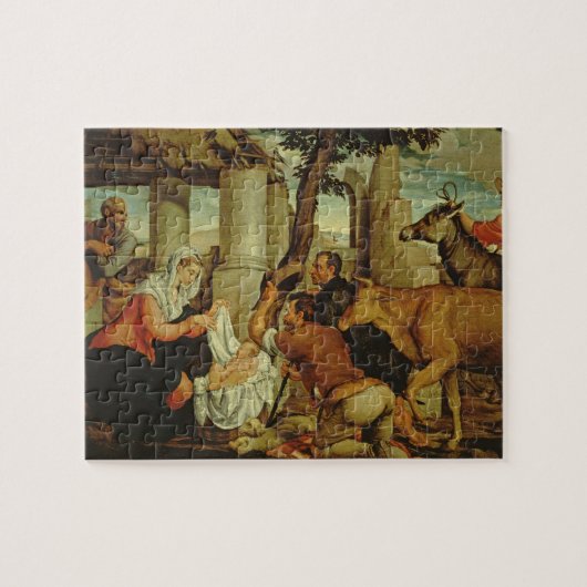 De verwerking van de schapenhouderijen legpuzzel (Horizontaal)