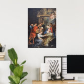 De verwerking van de schapenhouderijen poster (Thuiskantoor)